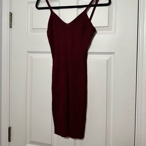 knit bodycon dress